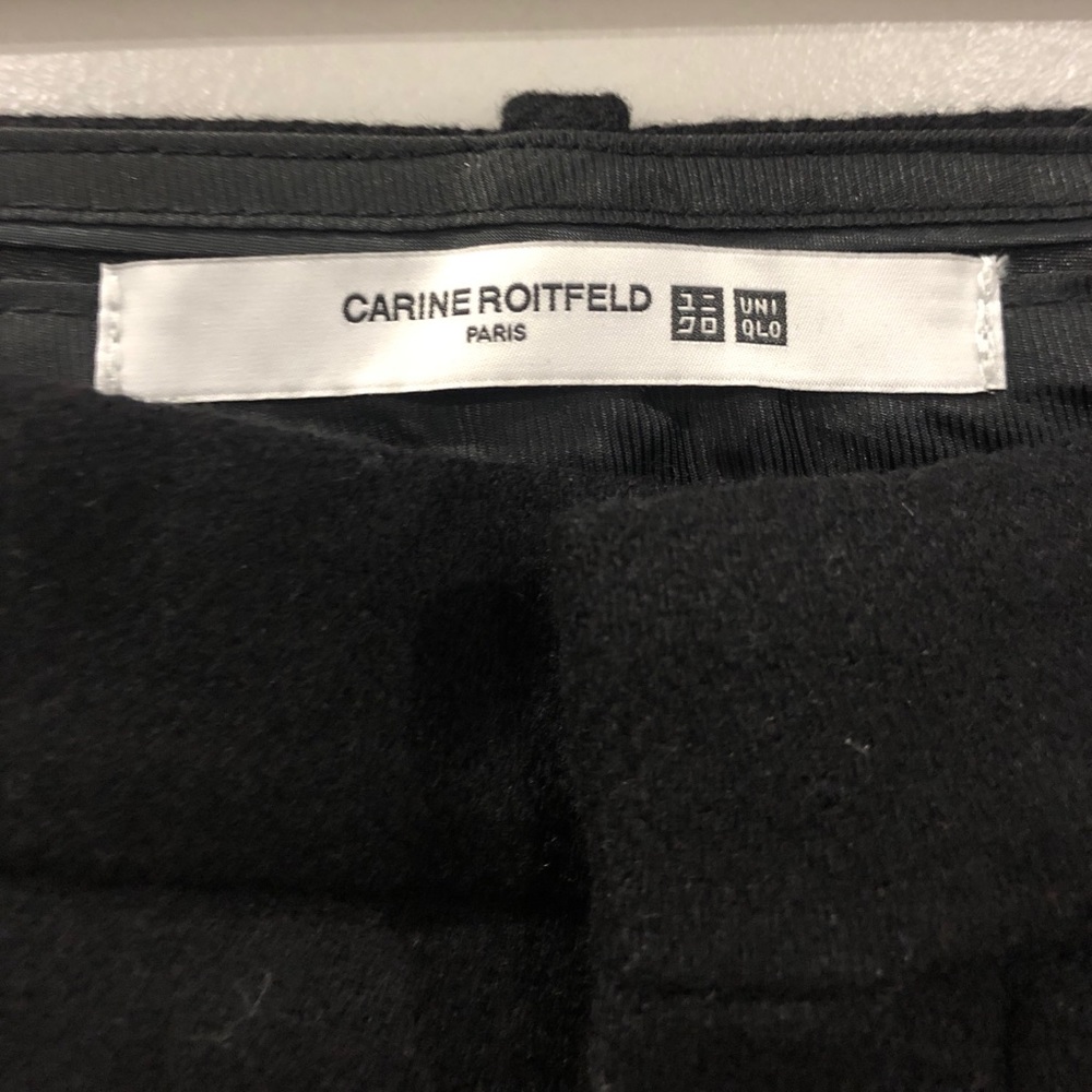 Black wool pants. NWT